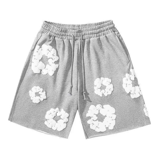 D*NIM TEARS GREY SHORTS