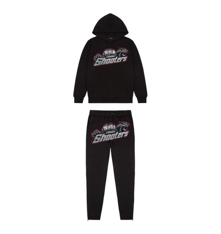 T*APSTAR SHOOTERS LONG SET BLACK N RED