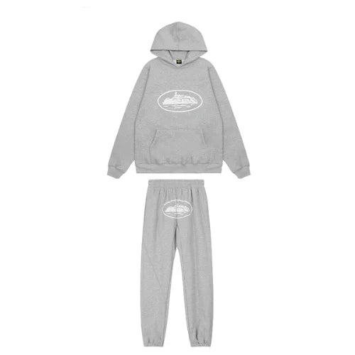 C*RTEIZ LONG SET GRAY N WHITE