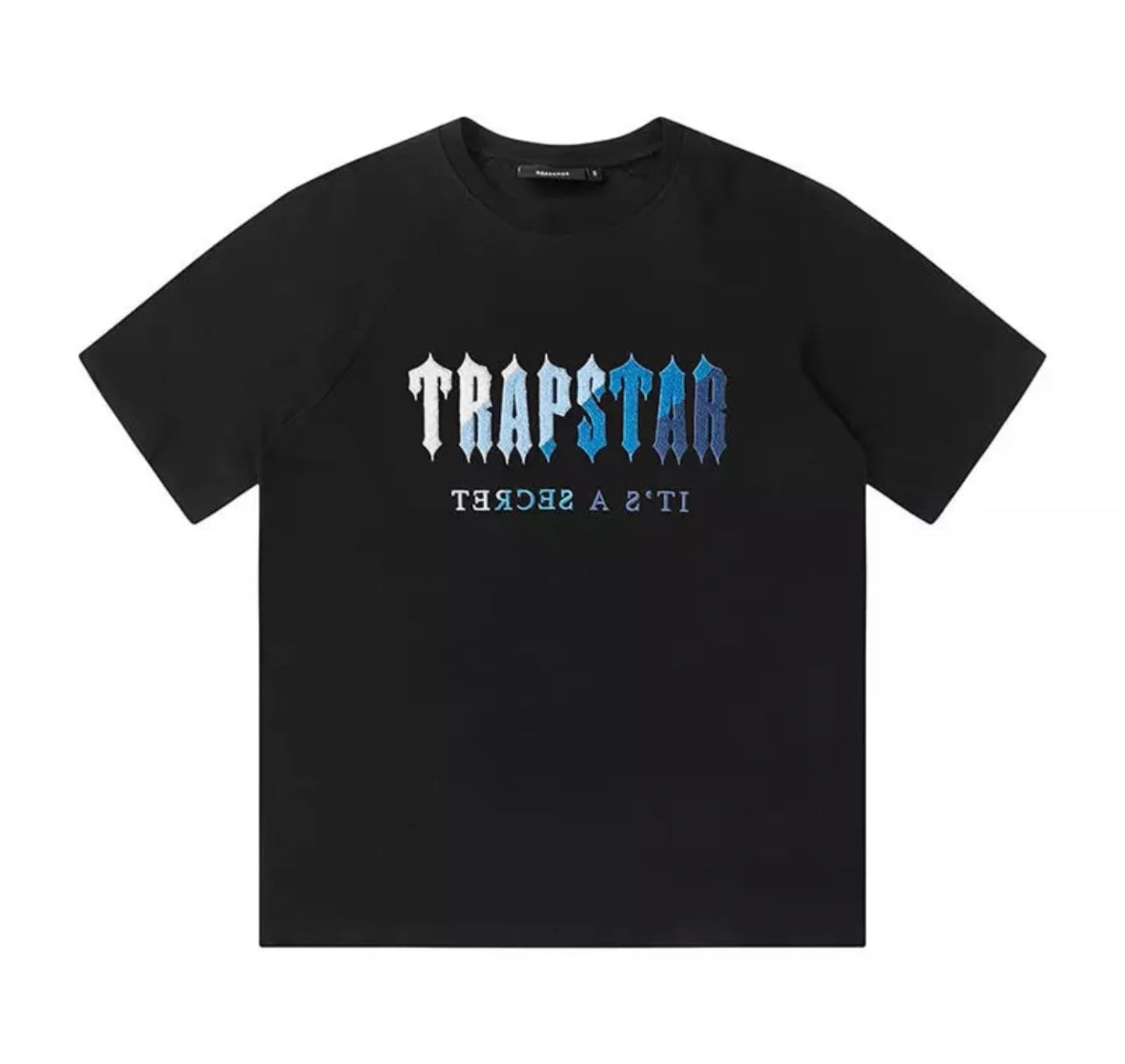 T*APSTAR SHIRT “its a secret” BLACK N BLUE