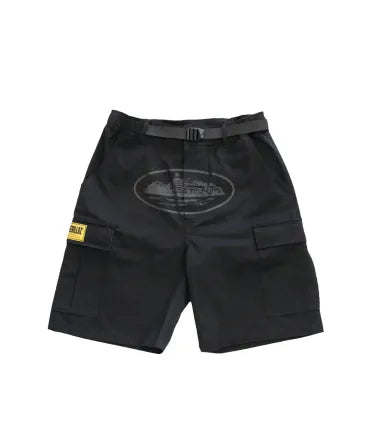 C*RTEIZ CARGO SHOTRS TRIPPLE BLACK