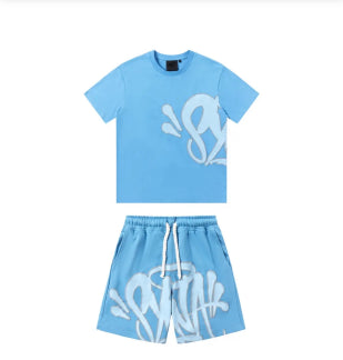 S*NA WORLD SHORT SET BABY BLUE