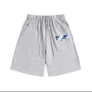 T*APSTAR ''IT'S A SECRET'' SHORTS GREY N BLUE