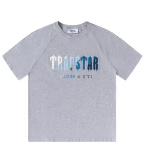 T*APSTAR ''IT'S A SECRET'' T-SHIRT GREY N BLUE